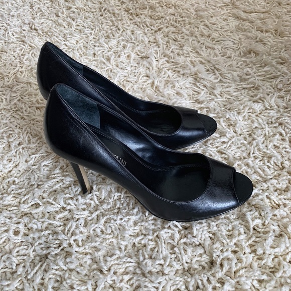 Enzo Angiolini Peeptoe Heels - Picture 2 of 6